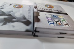 тетрадь в твердом переплете с индивидуальной обложкой