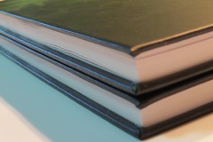 Книга в твердом переплете малым тиражом.